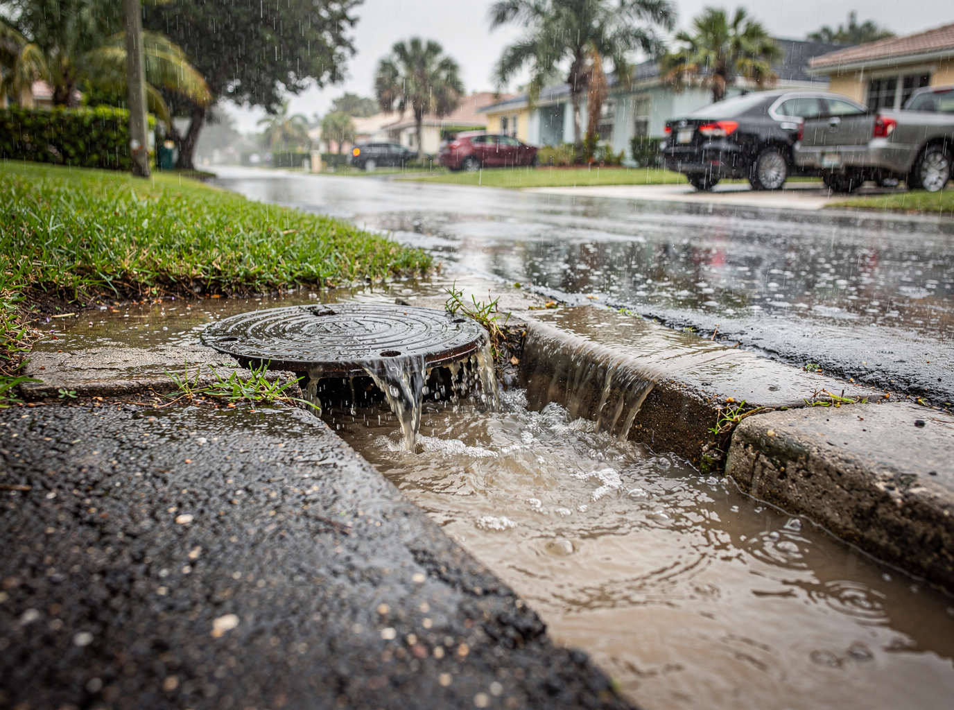 How Heavy Rainfall Affects Sewer Lines in Coconut Creek