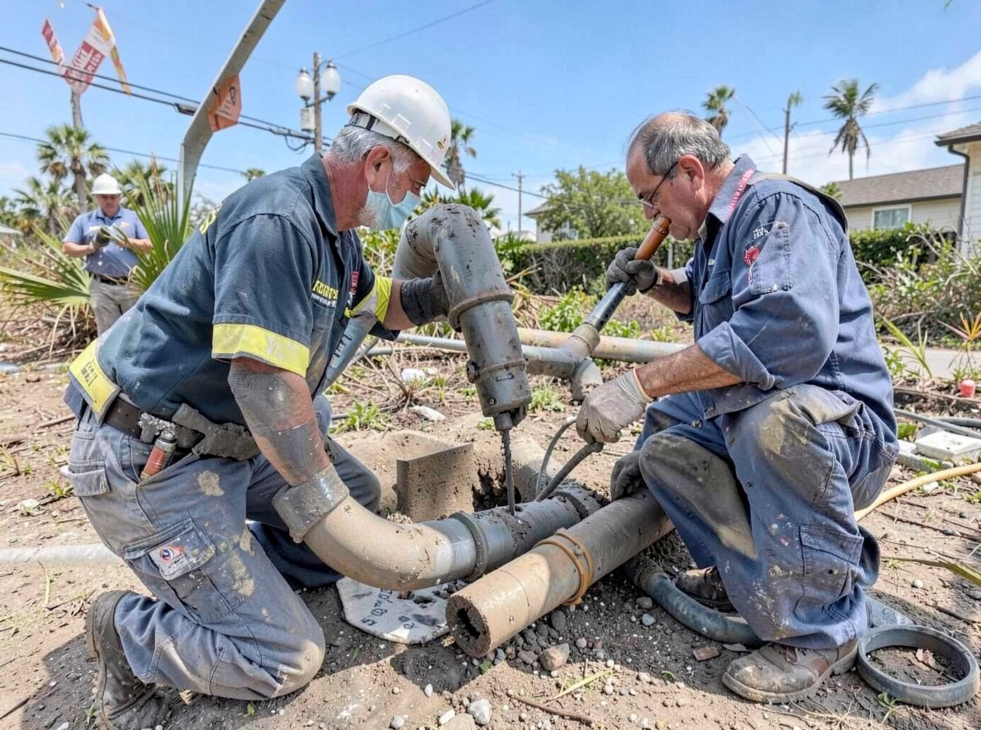 Sewer Line Repair in Palm Beach Farms, FL 33063