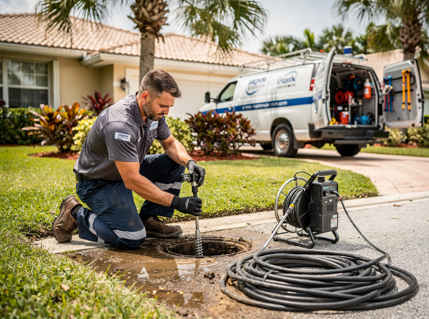 Sewer Line Repair in Centura Park